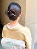 【平日限定】8:00～13:00 訪問着＋ヘアセット
