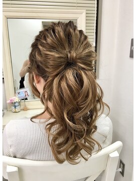 リサ 恵比寿(risa.) リボンポニーテール