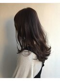 パープルブラウン ロング    KAI