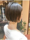【morio 原宿】横顔美人　刈り上げ　ミニボブショート