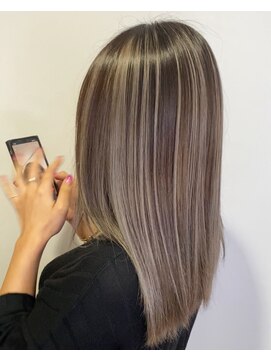 グルック ヘアリラクゼーション 玉出店(Gluck Hair Relaxation) back comb balayage