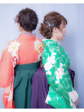 アイルビーヘア(I'll b hair) 【下北沢＊I'll b hair＊】袴に似合う★ショート&ミディアムヘア