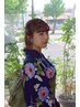 ＊特別なひと時に＊　浴衣着付け＋簡単アレンジ￥6600→￥5500