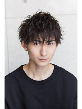 メンズサロンドットリアン(dot. lien) 【men’s salon dot. Tokyo】艶パーマ×ショートマッシュ