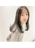 大人可愛い20代30代40代透明感カラー色っぽレイヤー☆くびれヘア