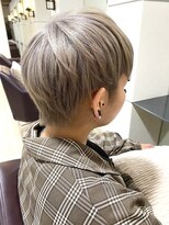 リシェス(RICHESSE)&nbsp;ホワイトブロンズ×マッシュ【吉祥寺美容院リシェス】