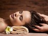 【spaは完全個室空間で】カット＆Luxe head spa(130min)￥23100