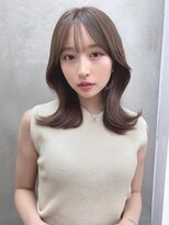 ミラリー トウキョウ(Mirareee Tokyo)&nbsp;20代30代40代◎韓国ヘアー顔周りレイヤー青髪似合わせカットロブ