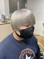 ラニヘアサロン(lani hair salon)&nbsp;シルバーミルクティー（ブリーチ２回）