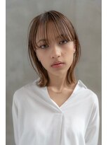 イルハバナ 渋谷(ill HAVANA)&nbsp;ひし形くびれボブ/ハイライト/インナーカラー/20代30代/ボブ