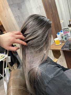 ラフ(LAFF) #黒髪#ボブルフ#ネビージュ#小顔#ワンレン