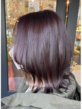 アイフィール アヴェダ 瑞江店(i feel AVEDA) 【林】ミディアムウルフ