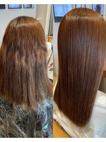 エイクス ヘア デザイン×美髪クリニック 千葉(AQs hair design) 髪質改善美髪ストレート縮毛矯正【AQs松尾和樹】