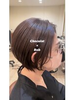 ヘアーズ ロッソ(hair's ROSSO) ショートボブ[30代40代50代]