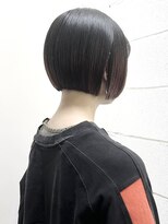 ココ 原宿(KOKO)&nbsp;黒髪小顔クラゲヘアーオリーブグレーココアベージュボブ