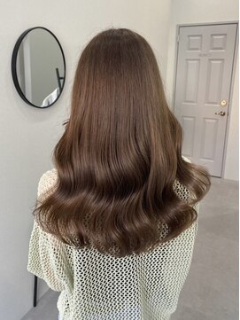 ソヨン 有田川店(SOYON) 【お客様スタイル】潤いカラー 透明感  艶カラー