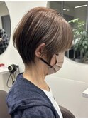 *After→Before*右スワイプ【白髪ぼかしベージュ】[30代40代50代
