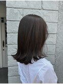 大人アッシュブラウン