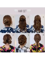 浴衣着付け＆ヘアセット