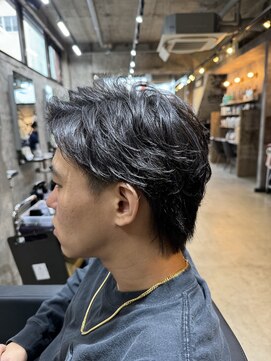 カーニー 上野(kearny) シャドウパーマニュアンスパーマ波巻きスパイラルパーマ