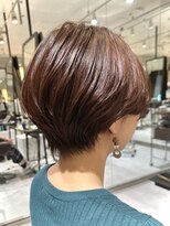 ラボー ノースプラザ店(LA'BO) 【LA'BO三浦】ハンサムショート×ピンクブラウン