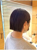 20代30代40代大人ストレートミニボブ