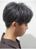 アッシュグレーメンズショート