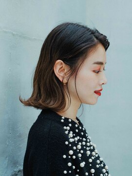 ヘアアンドリラクゼーション シャッセ(Hair&Relaxation SASE) 外はねボブ