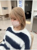 ミルクティーベージュ/ベージュ