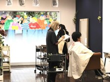 イトウ(ITOH)の雰囲気（カット前にデッサンをしてイメージを共有しています。）