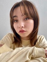イメチェン/ホワイトブロンド/外ハネボブ/美髪/表参道/髪質改善