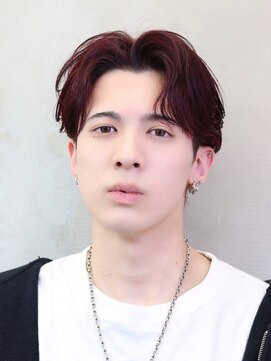 ロンド ストラーダ 心斎橋(Lond strada) 毛流れセンターパート