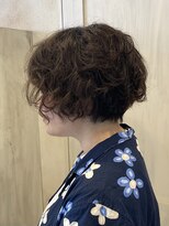 ヘアーリゾートガーデン 南林間店(Hair Resort Garden)&nbsp;ジェリーパーマ42日後