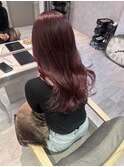 【 miho 】ワインレッドカラー＊