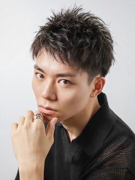 ルーシー 渋谷(LUCEY) ツイストスパイラルパーマ波巻きパーマシャドウパーマメンズ