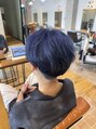 アグ ヘアー マハロ 矢巾店(Agu hair mahalo)&nbsp;ネイビーブルーWカラー