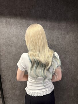 ルフレ 新宿本店2nd(Reflet) 【NAKAJI】ハイトーンデザインカラー