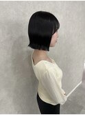 【Rinka】切りっぱなしボブ