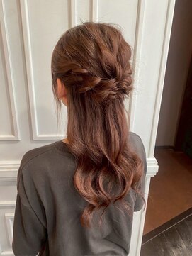 クロエ バイ ラヴィズム 寺尾店(CLOE by LUVISM) ハーフアップヘアセット