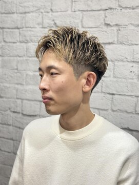 グレイスフル バーバープラチナム 六本木店(Graceful Barber platinum) メッシュツーブロックショート