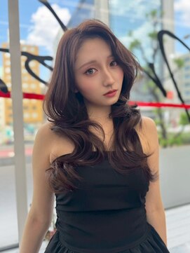 ☆ワンホンくびれレイヤースタイル×透明感カラー