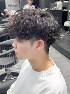 メンズ サロン ドット トウキョウ 町田店(men's salon dot. tokyo) スパイラルパーマ/前下りマッシュ