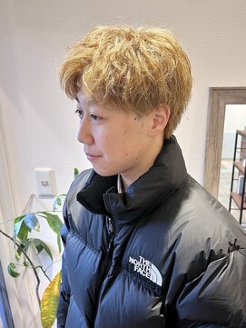 メルト 吉祥寺(melt) 早坂/ブリーチカラー 吉祥寺 ベージュ 短髪 スパイキーショート