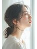 【旬の大人女性カラー♪】リタッチカラー(根元染め)+トリートメント¥9000