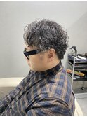 王道メンズパーマ