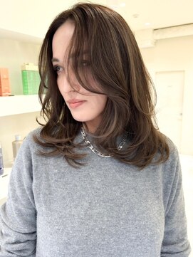 ルアナ バイ ジルブラン(LUANA by JIL BLAN) ハイライトバレイヤージュダブルカラーケアブリーチ20代30代