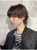 メンズウルフ×ニュアンスシャドウパーマ