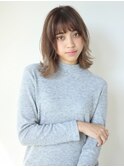 【K-two青山】フェザーハイライトの外ハネボブ【表参道】