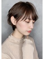 クーエフー(coo et fuu)&nbsp;パーマで横顔美人ショート