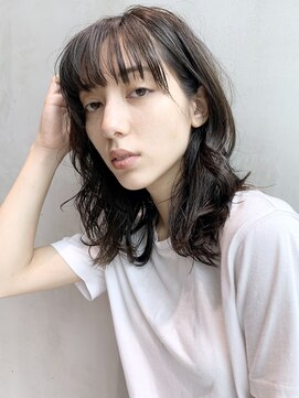 アルバム 銀座(ALBUM GINZA) ナチュラルウエーブ_ココアブラウンフリンジウェーブ_27981